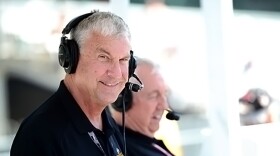 Bob Jenkins anchored IndyCar races on television and was a frequent contributor to the public address system at IMS.