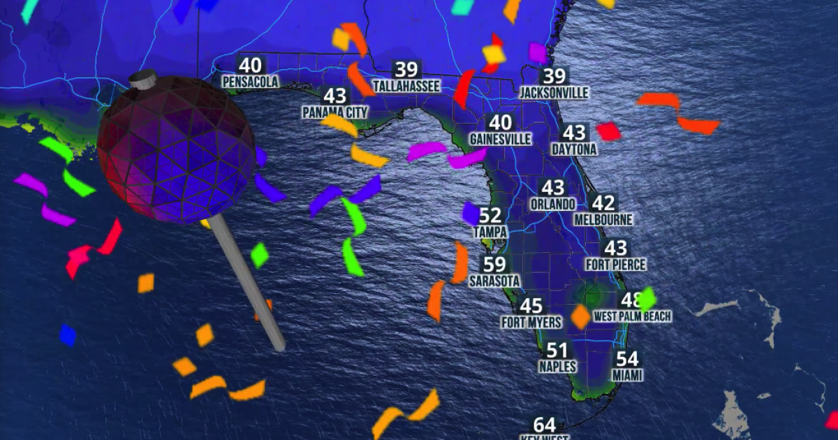 Winter finally makes it to Florida: cold goodbye to 2025