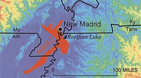 New Madrid zone