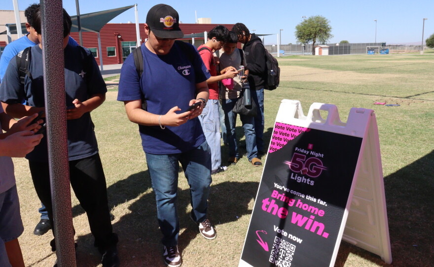 Students and community members alike are being asked to vote for Gila Ridge daily until Oct. 25 for the chance to win a $1 million field upgrade. Veterans Memorial Stadium has received few major improvements since 2007.