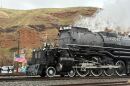 Big Boy No. 4014 travels through Echo in Summit County on April 2 on its way to California.