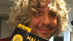 Chascas in Charge: Jose Ignacio Valenzuela with the new English translation of the first book of his Malamor trilogy.
