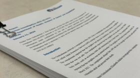 The Alaska State Ombudsman's 31-page report issued Jan. 11, 2024. (Eric Stone/Alaska Public Media)