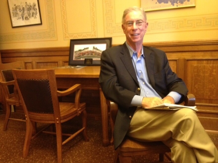 Wisconsin state Sen. Timothy Cullen, a Democrat, in his Capitol office in Madison.