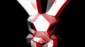 “White Rabbit Red Rabbit” logo.