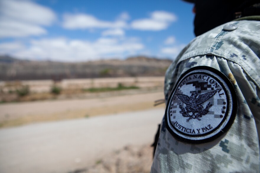 Mexico's National Guard patch