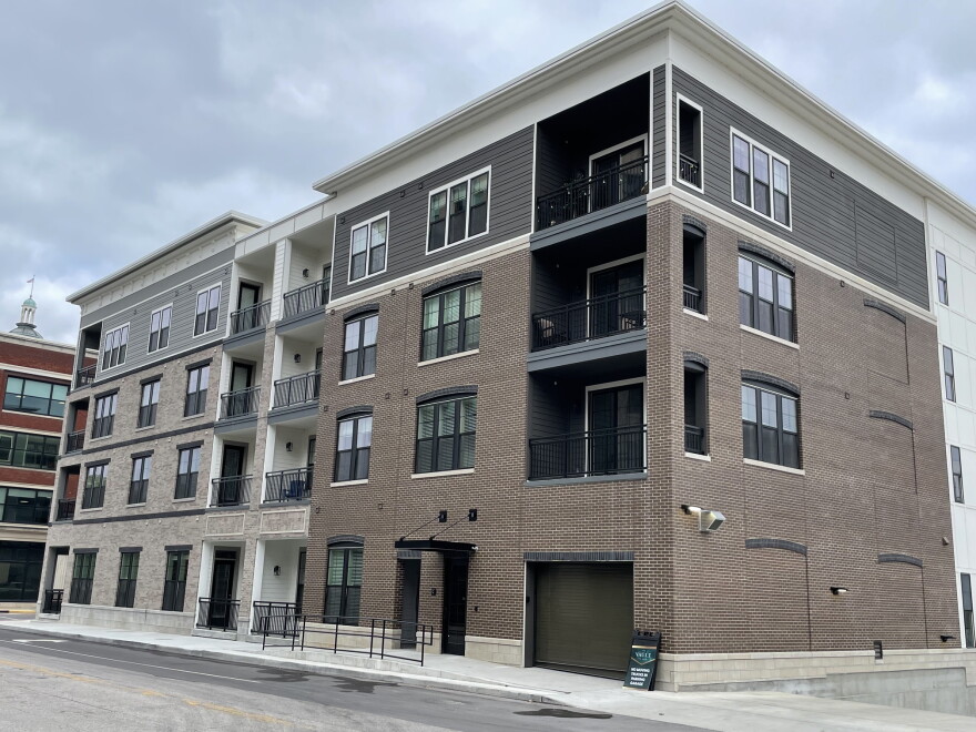 Vault on Main apartments in Downtown Evansville, Sept. 24, 2026
