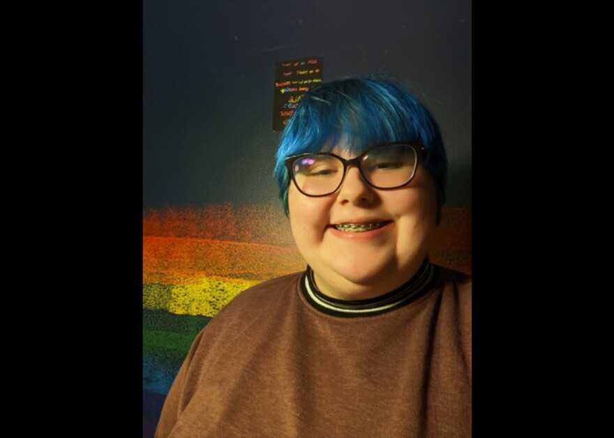 17-year-old Reagan Dailey is co-president of the Gay Straight Alliance Pride & Diversity club at Bellbrook High School. “I think we are going in the right direction but it will take awhile. Harassment was going on before–it will happen after. It’s very hard to be different in a school like that.”