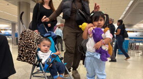 Debhani, 4, and Eithan, 1, arrived at Miami International Airport on Friday, October 16, 2026. They are the 59th set of children the Guatemalan Maya Center, a non-profit that advocates for immigrants, has helped return to their parents. They are among the many kids with citizenship who have followed their parents to an unfamiliar country after deportation.