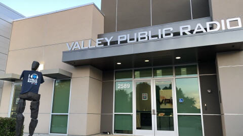 KVPR's broadcast center in Clovis, CA