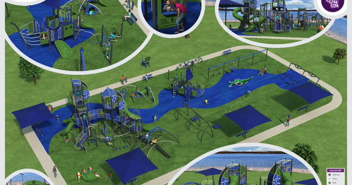 Kiwanis Club gives update on splash pad and playground plans for Hodag ...