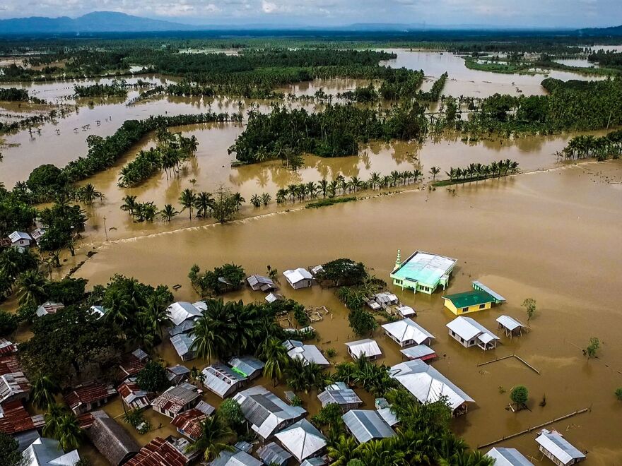 Tropical Storm Tembin dumped torrential rains across the island causing massive flooding, landslides and mudslides.