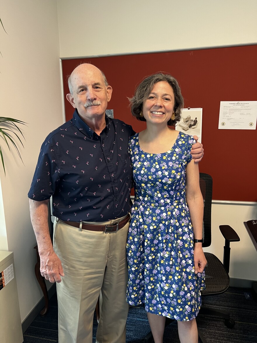 Larry Swanson, left, will step down from leading Action Housing later this year. Lena Andrews, right, will be CEO as of Oct. 1.