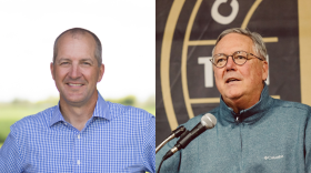 Incumbent Republican Sec. of Agriculture Mike Naig is running against Democrat Chis Jones in the 2026 midterm elections.
