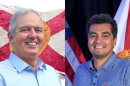 Chad Johnson (left) and David Arreola are both running for Florida House of Representatives District 22