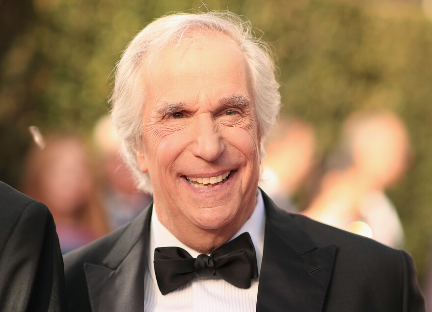 Henry Winkler, who has dyslexia, has spent his life struggling to read books. "It never dawned on me that I would have my name on a book," Winkler tells NPR's Michel Martin.