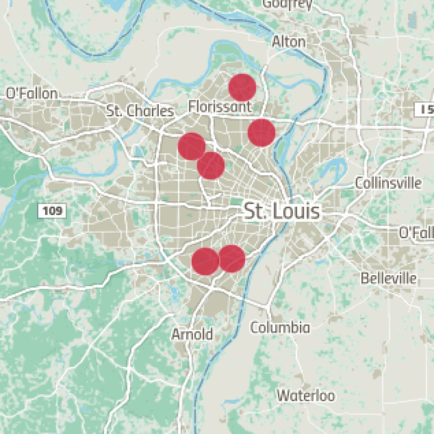 Two new and four renovated St. Louis County library branches are reopening in these locations between Oct. 2015 and Jan. 2016.