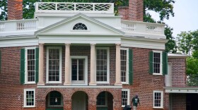 Joseph McGill leaves Poplar Forest, Thomas Jefferson's retreat in Bedford County, following a Slave Dwelling Project event in 2017.