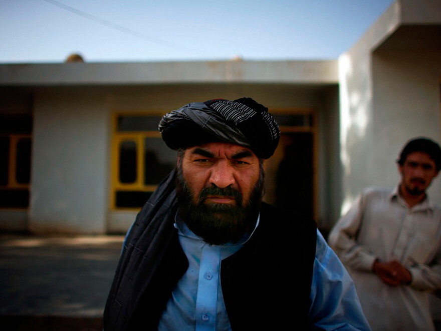 Afghan presidential candidate Abdul Salam Rocketi was once a commander with the mujahedeen freedom fighters. He distinguished himself with his uncanny ability for firing rocket-propelled grenades.