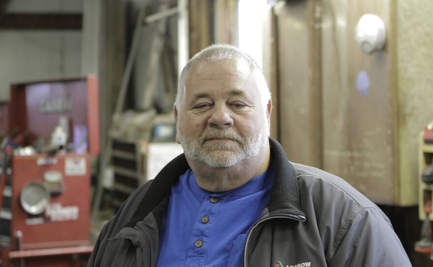 Bret Davis is one of more than 3,400 farmers in Central Ohio receiving support amidst an ongoing trade dispute.