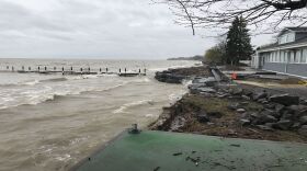 High levels on Lake Ontario have caused flooding along the south shore.