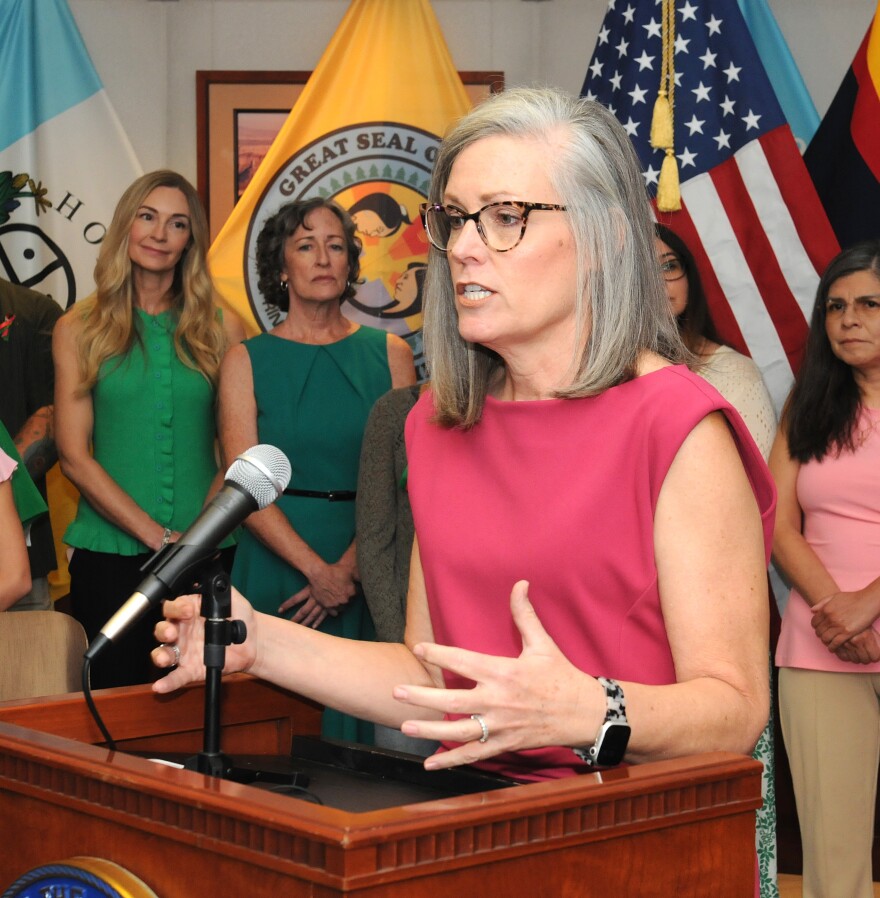 Gov. Katie Hobbs this past week lashing out at Andy Biggs over the failure of 2013 legislation designed to crack down on the Colorado City police department.