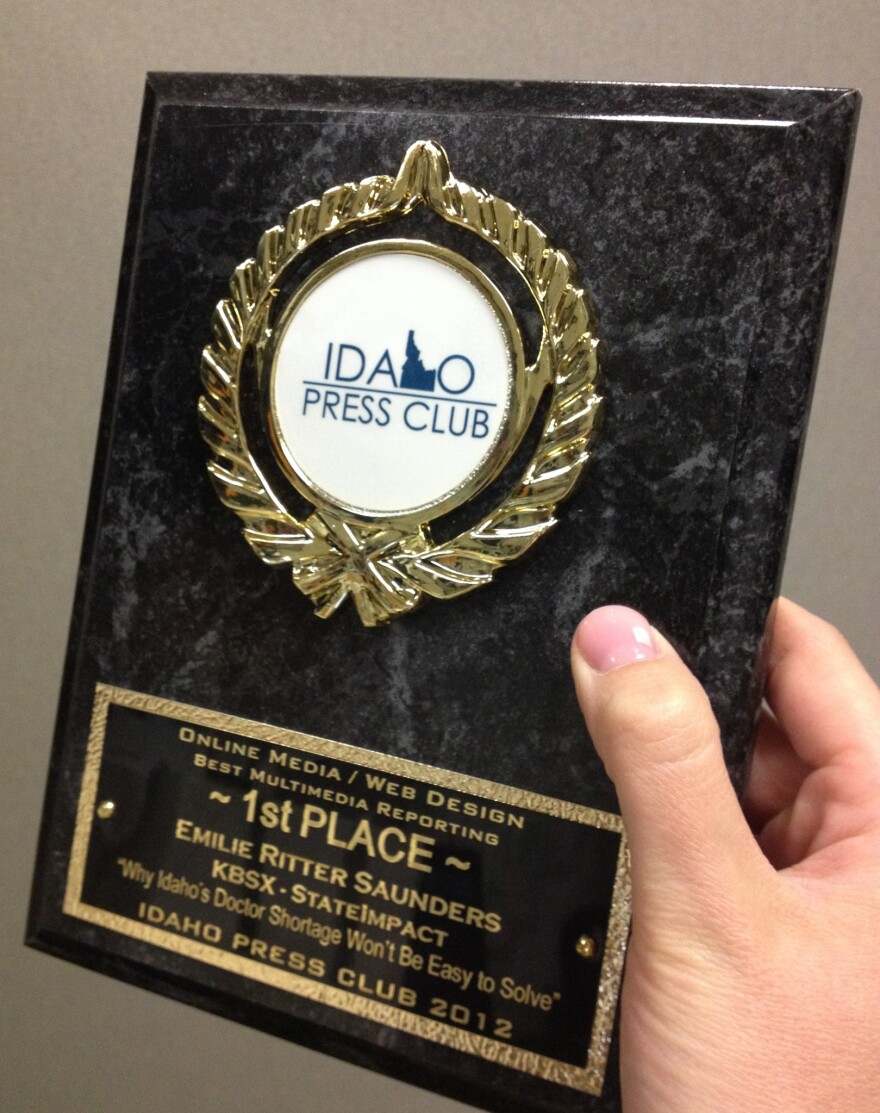 Idaho Press Club Award
