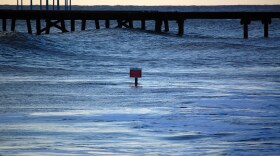 File photo of high tide flooding.