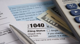 Form 1040 is used by US taxpayers to file an annual income tax return.