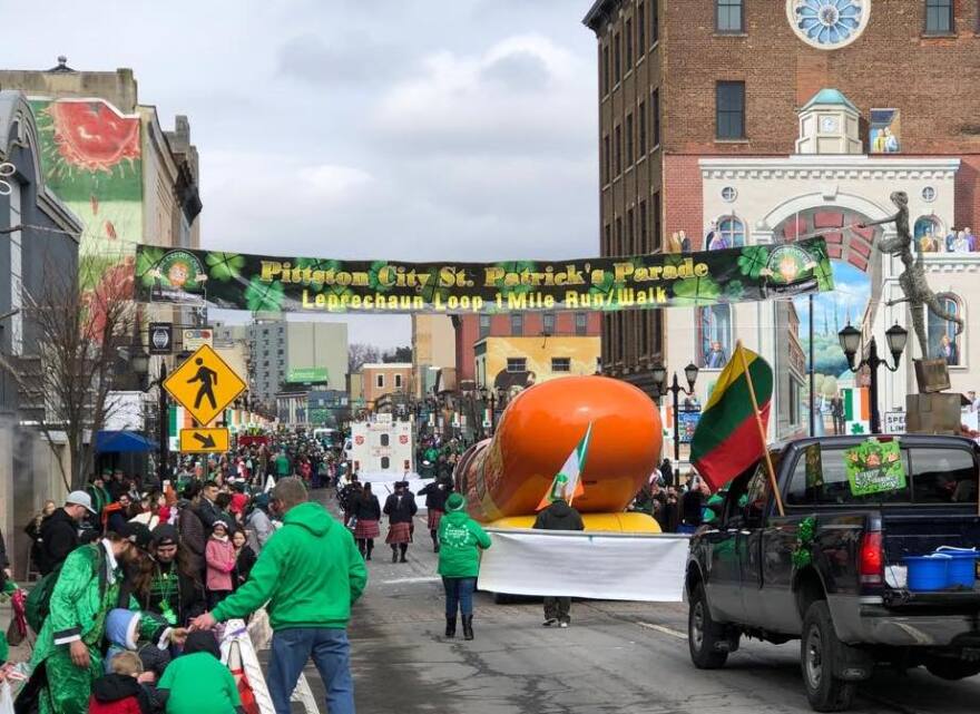 The Pittston City St. Patrick's Day Parade kicks off at 11:30 a.m. Saturday.