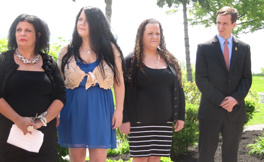 Laurie Fine and family