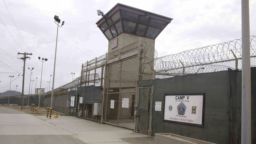 The entrance to Camps 5 and 6 at Guantanamo Bay. Defense officials have been surveying sites inside the United States to see how well they might do as the new homes for Guantanamo detainees.