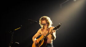Jesse Welles performing at the Val Air Ballroom in West Des Moines last week.