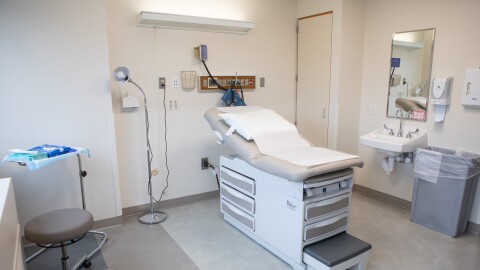 A room at a health care facility (Commonwealth Media Services)