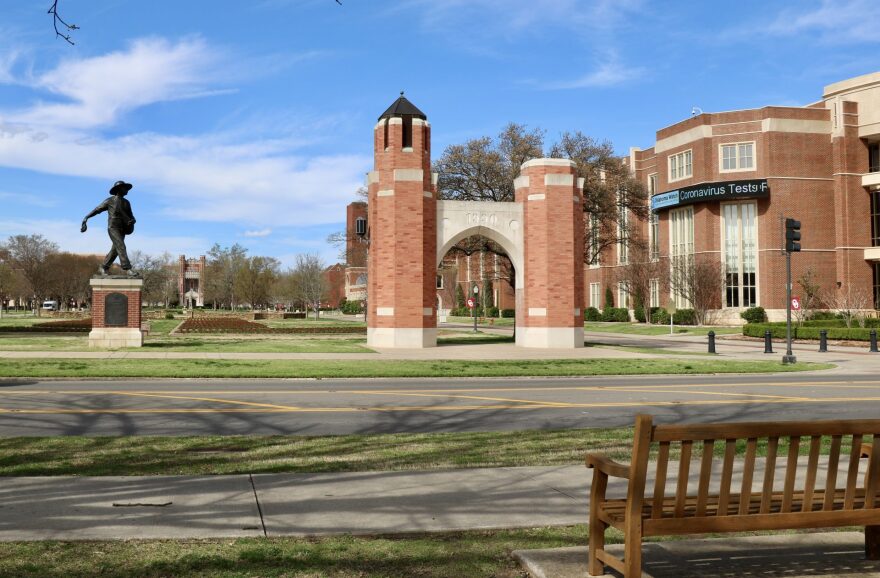 The University of Oklahoma campus.