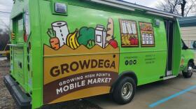 High Point's Growdega mobile grocery store is one of the ways Guilford County is addressing food insecurity. Image courtesy of Growing High Point