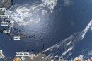 Atlantic basin satellite image.