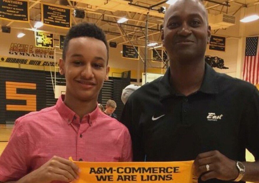 Issac Asrat finished his Plano East career as the school's second leading scorer all-time.