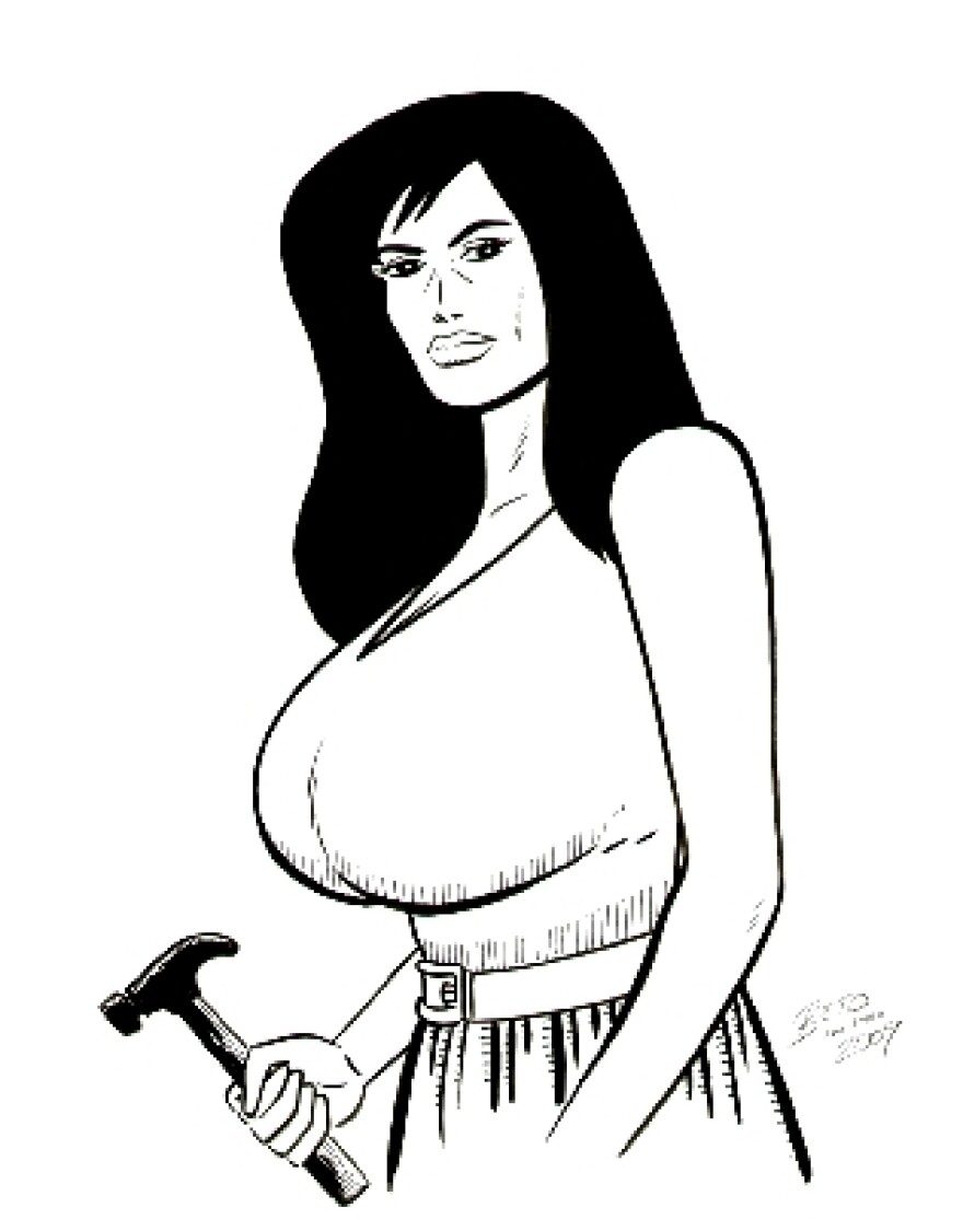Luba's body doesn't define her character in the mind of creator Gilbert Hernandez.
