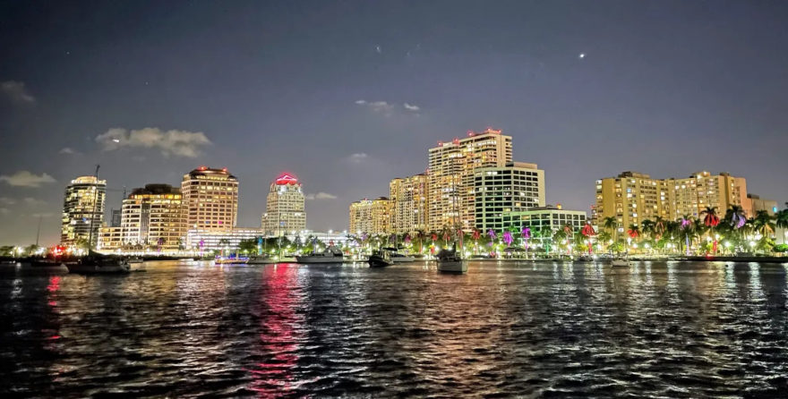 The West Palm Beach skyline. (Photo: Carolyn DiPaolo/Stet)