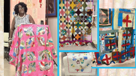 Laura Marie Casmore is archiving vintage African American quilts as an inaugural fellow in Texas Folklife's "Folklorist Next Door" program.