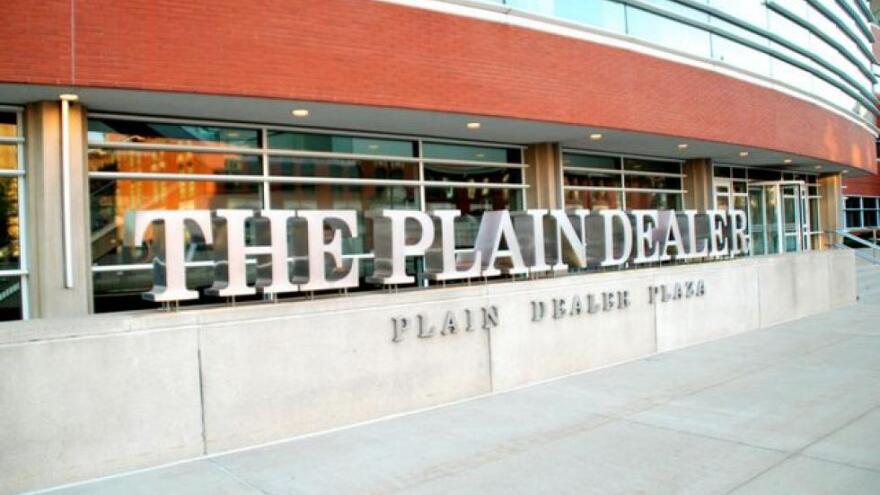 Plain Dealer Plaza, the former downtown headquarters of the newspaper. [ideastream]