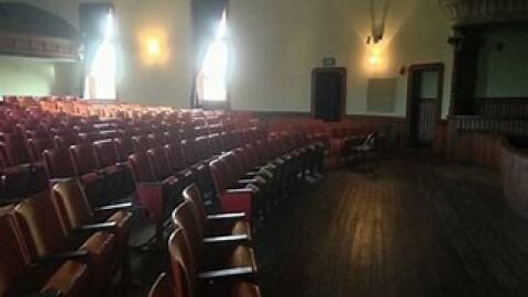 The main level of the Monticello Opera House.