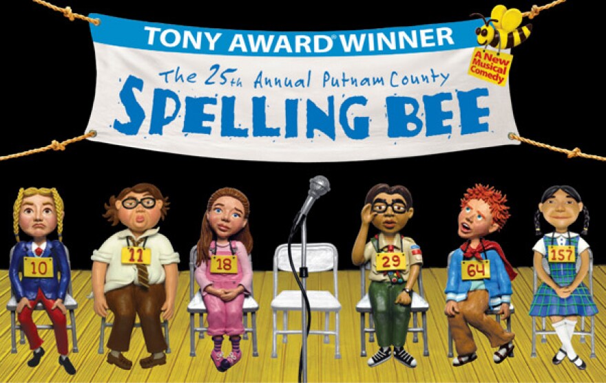 Image from "The 25th Annual Putnam County Spelling Bee" Broadway production