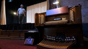 Matt Dierking organizes the Skinner Pipe Organ concerts at the Dayton Art Institute and often performs at them. A Skinner in full working order with the original pipes is a rarity these days, something akin to a Stradivarius instrument.