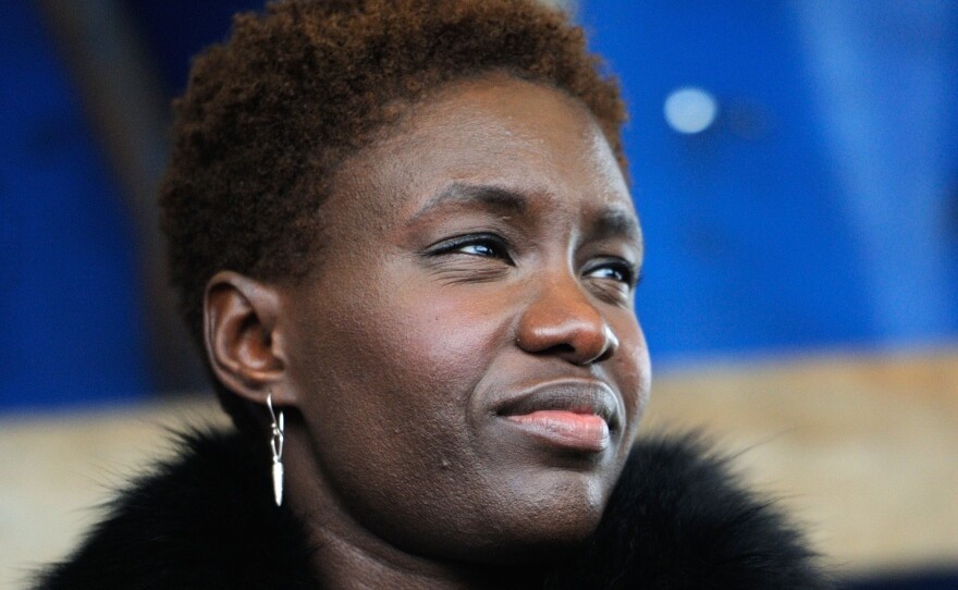 French writer, journalist and activist Rokhaya Diallo, on International Migrants Day last year.