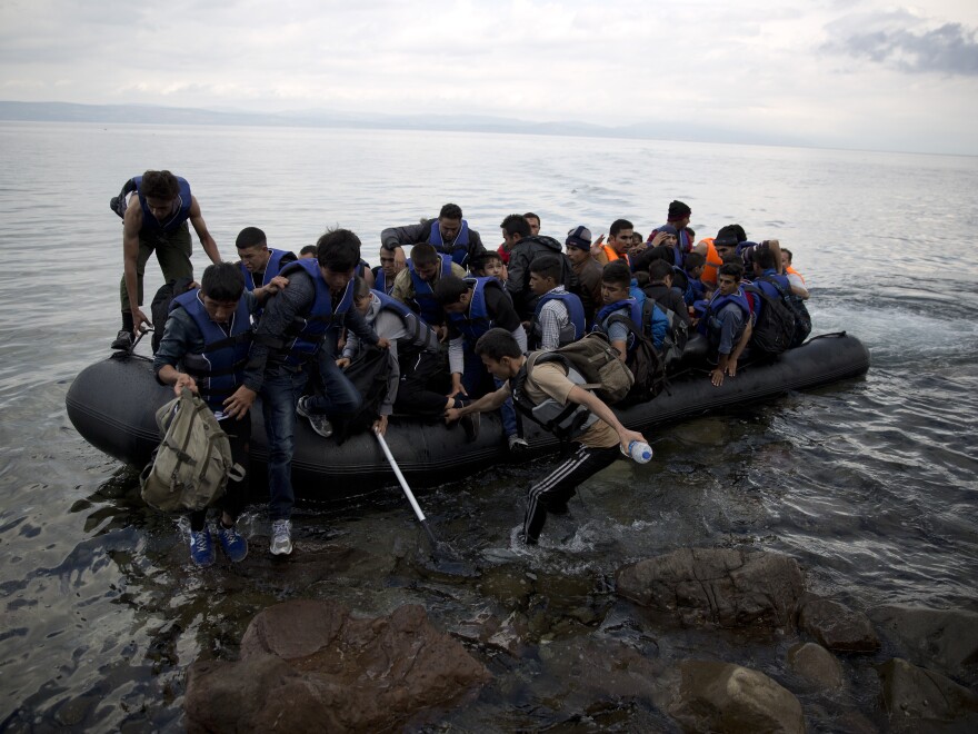 Afghan refugees arrived this week on the Greek island of Lesbos after crossing the Aegean Sea in an inflatable dinghy from Turkey. Afghans are the second-largest group of refugees in Europe, after Syrians, and have been fleeing their country for more than 30 years.