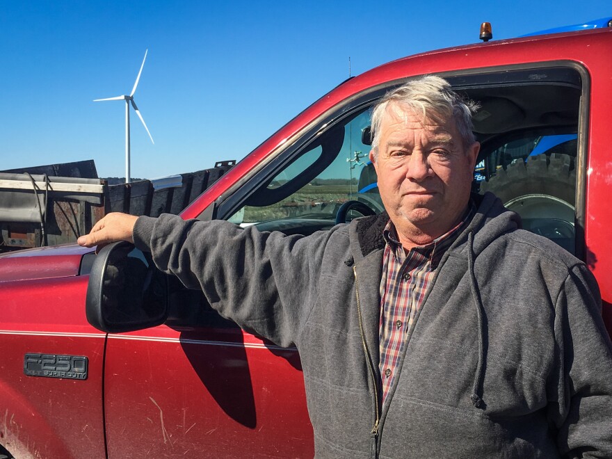Horace Pritchard, 68, has lived in this area his entire life. He's the third generation to farm here, and he's planning to pass the land on to his children one day.