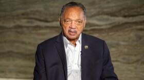 The Rev. Jesse Jackson attended Jelani Day's burial in Danville on Oct. 19.