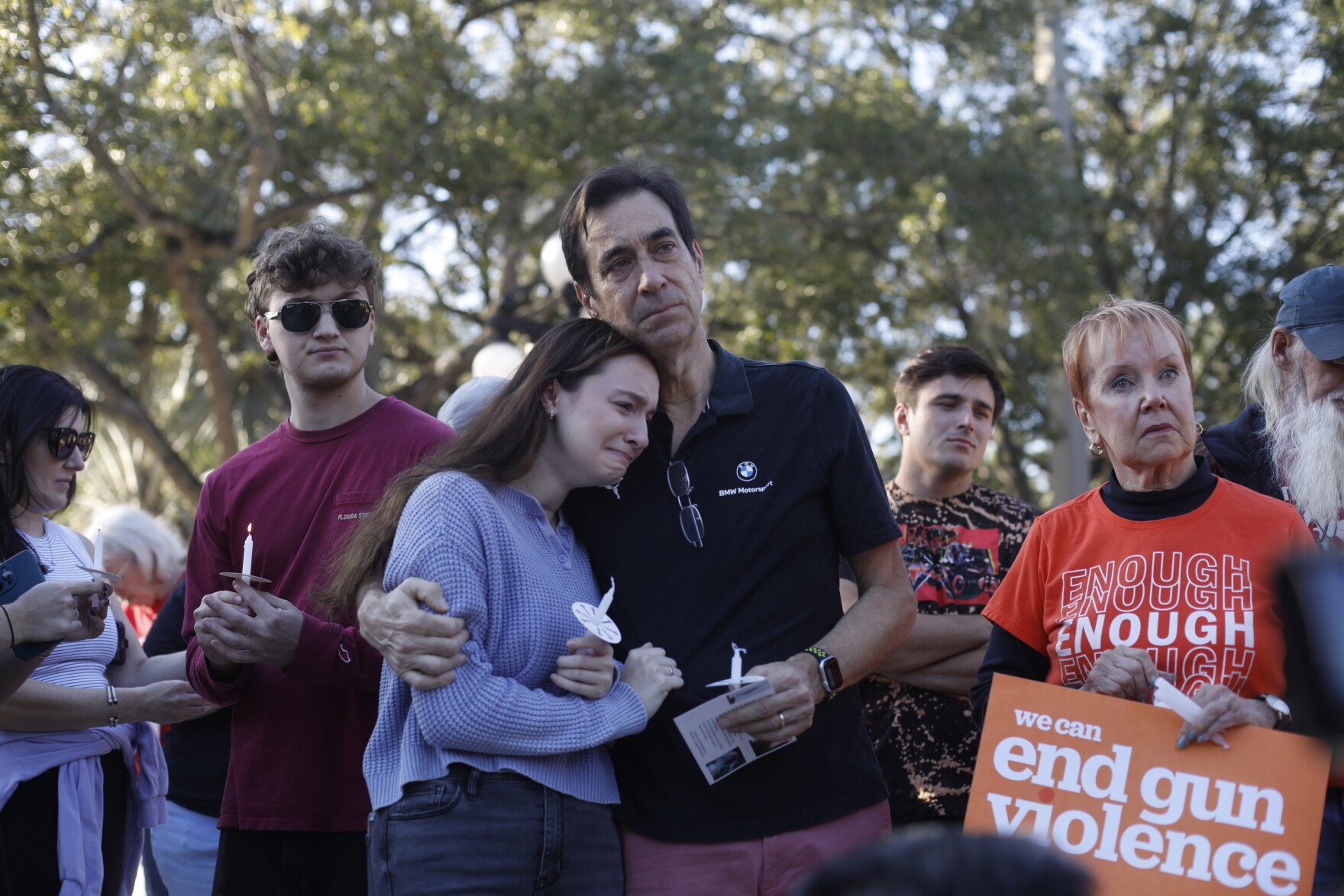 The family of a victim in the Ybor City shooting is calling for gun